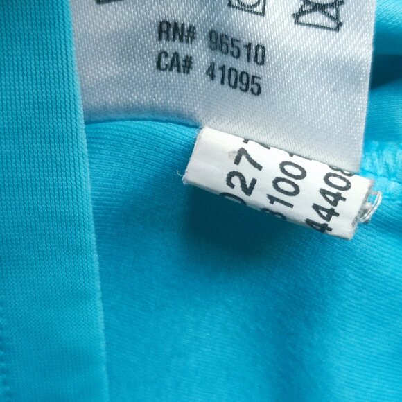 Under Armour athletic shirt women's size L baby blue slim fit short sleeve - Picture 7 of 10